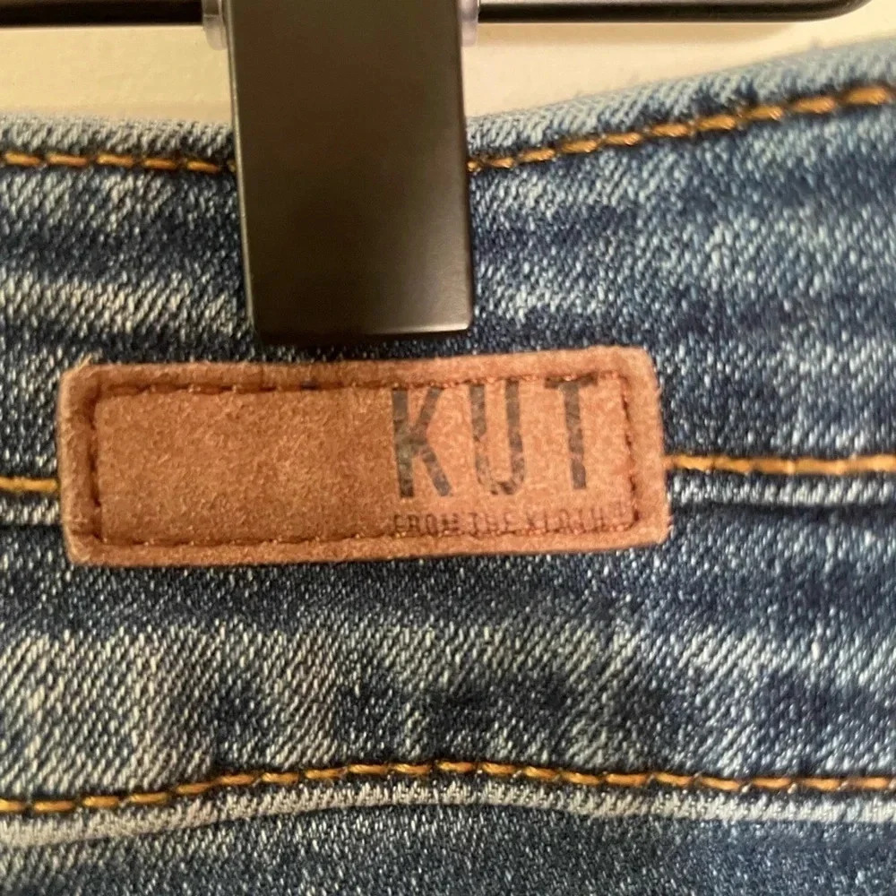 KUT FROM THE KLOTH Women’s Size 6 High Rise Toothpick Slinny, Double Button, EUC - Picture 2 of 14